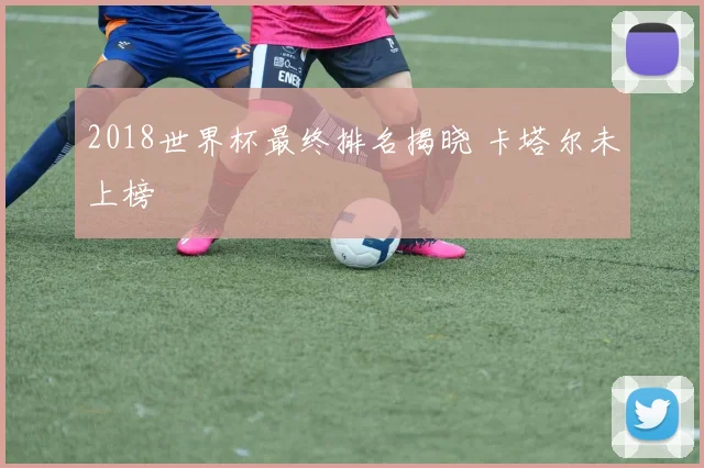 2018世界杯最终排名揭晓 卡塔尔未上榜